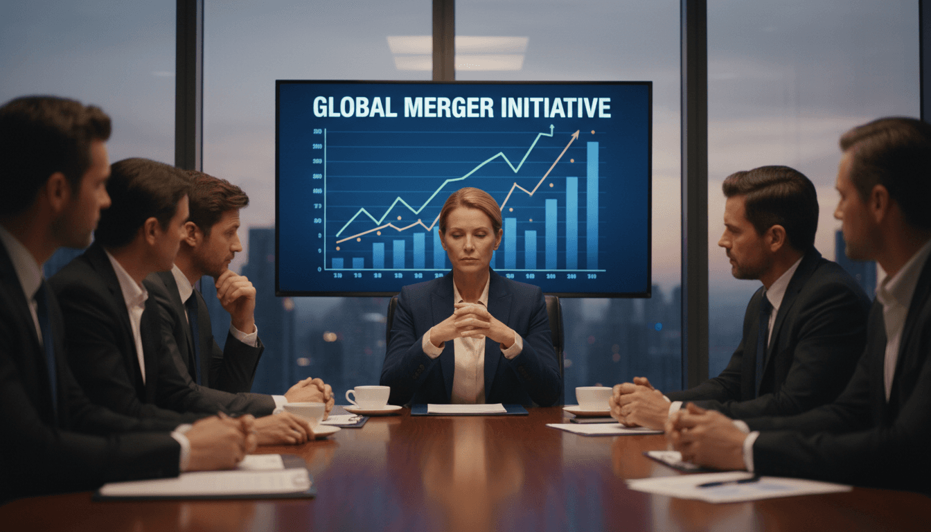 Executive demonstrating calm composure and presence during high-pressure meeting